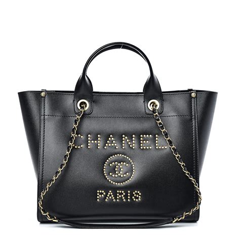 chanel deauville caviar tote|The Chanel Deauville Tote, An Ode to the French .